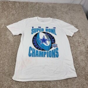 Fanatics Dallas Cowboys Super Bowl XXVII Champions Graphic T-Shirt L